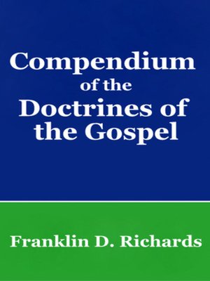 cover image of Compendium of the Doctrines of the Gospel